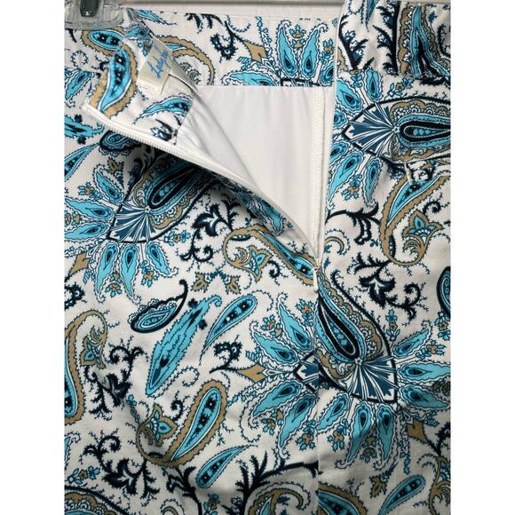 Lady Hagen Blue Paisley Athletic 17" Golf & Pickle Ball Skort - Size 10 - Picture 6 of 7